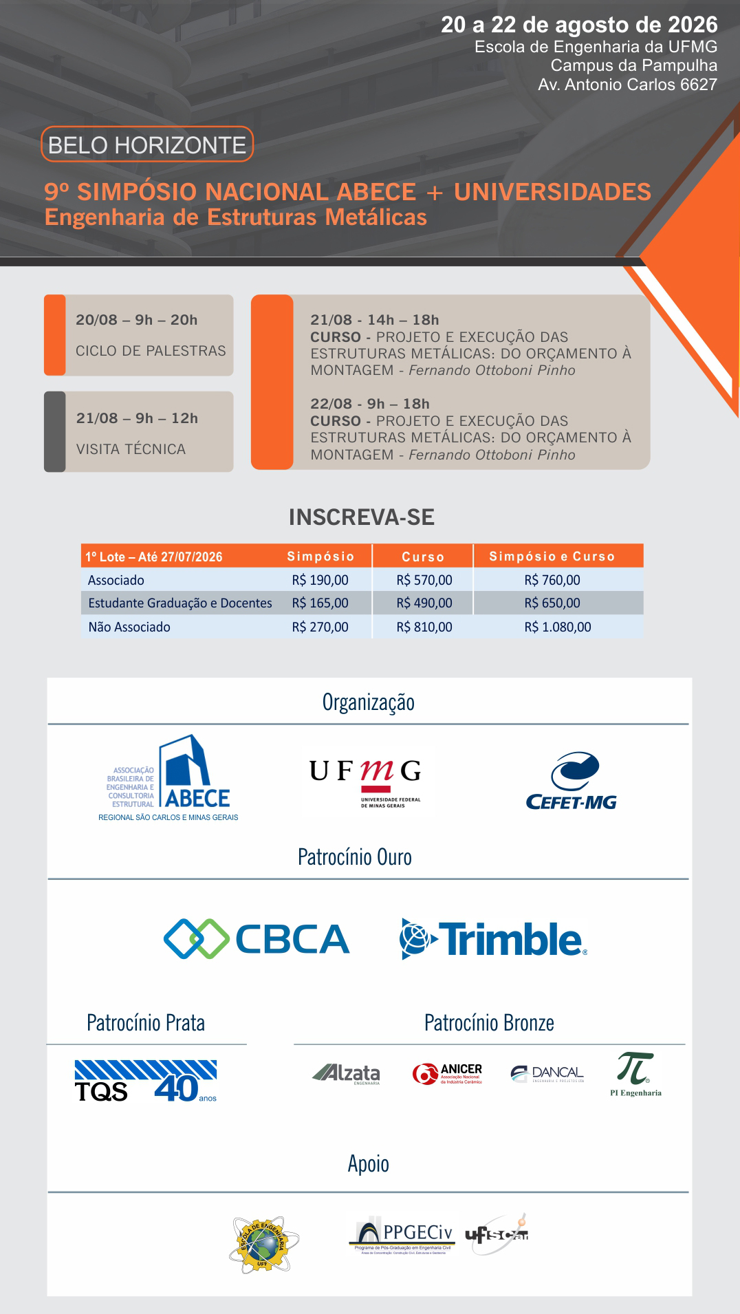 Detalhes do evento